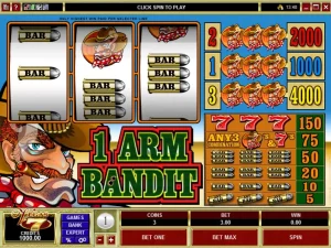 1 Arm Bandit Slot