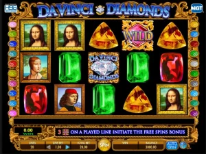 Da Vinci Diamonds Slot