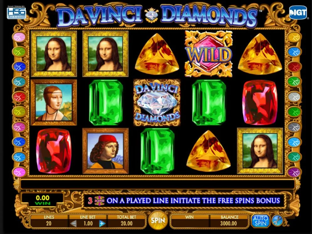 Da Vinci Diamonds Slot