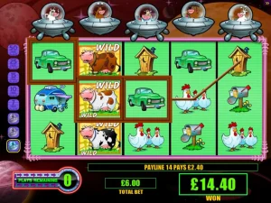 Invaders from the Planet Moolah Slot