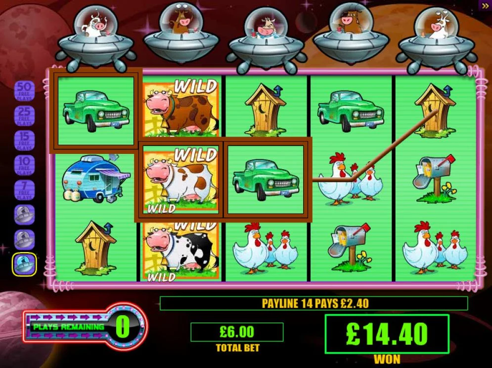 Invaders from the Planet Moolah Slot