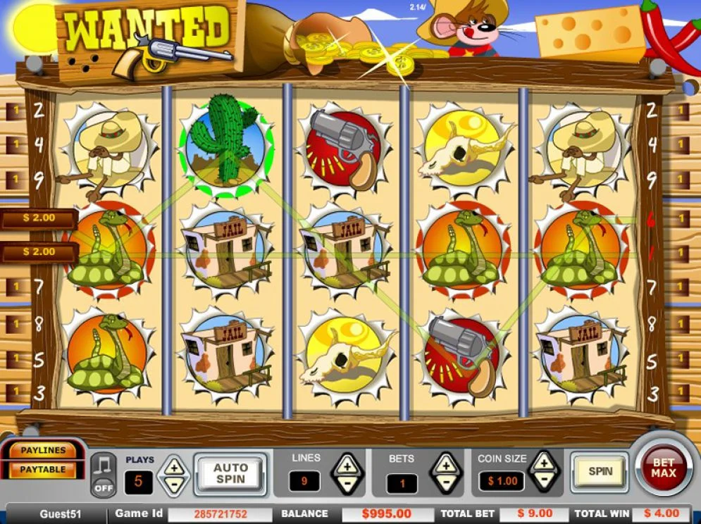 Wanted Slot